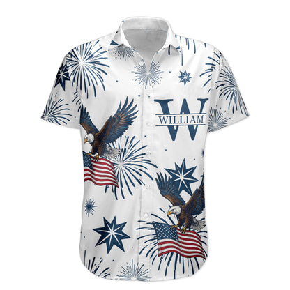 United_States_250_Anniversary_Eagle_Usa_Flag_Personalized_Hawaiian_Shirt_2