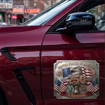United-States-Of-America-250Th-Anniversary-Faux-Pattern-Personalized-Bumper-Sticker-1