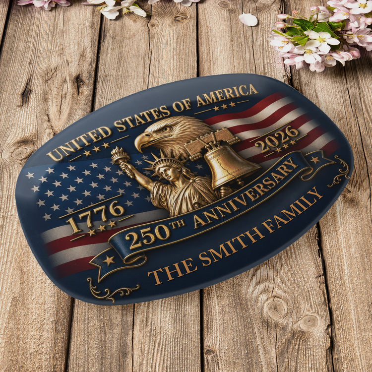 United-States-Of-America-250Th-Anniversary-Personalized-Platter-4
