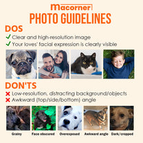 Custom Pet Photo Dog House - Personalized Acrylic Photo Plaque