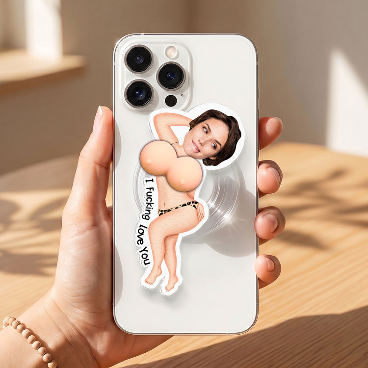 Upload-Face-3D-Funny-Squishy-Gift-For-Him,-Husband,-Boyfriend-Personalized-Phone-Grip-2