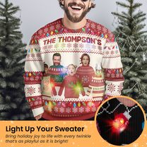 Custom Face Funny Silly Family, Friends, Co-Workers - Personalized Ugly Sweater