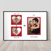 Us Forever & Always Anniversary Valentine's Day Gift For Him, Her - Personalized Photo Poster