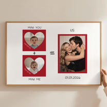 Us Forever & Always Anniversary Valentine's Day Gift For Him, Her - Personalized Photo Poster