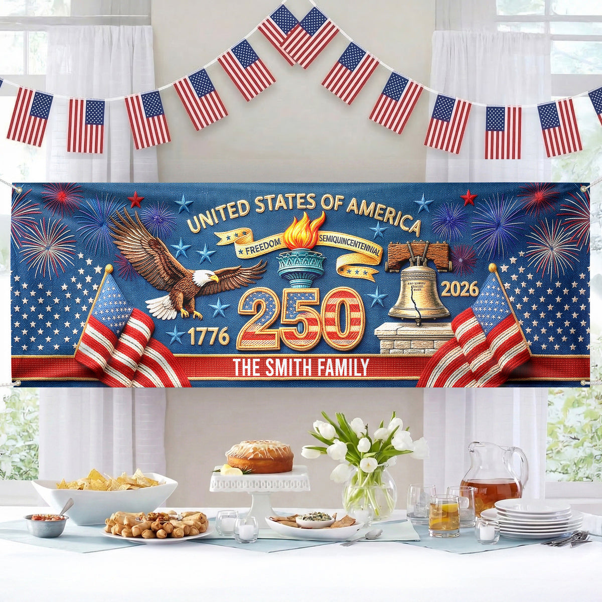 Usa-250Th-Anniversary-Faux-Pattern-Personalized-Banner-4