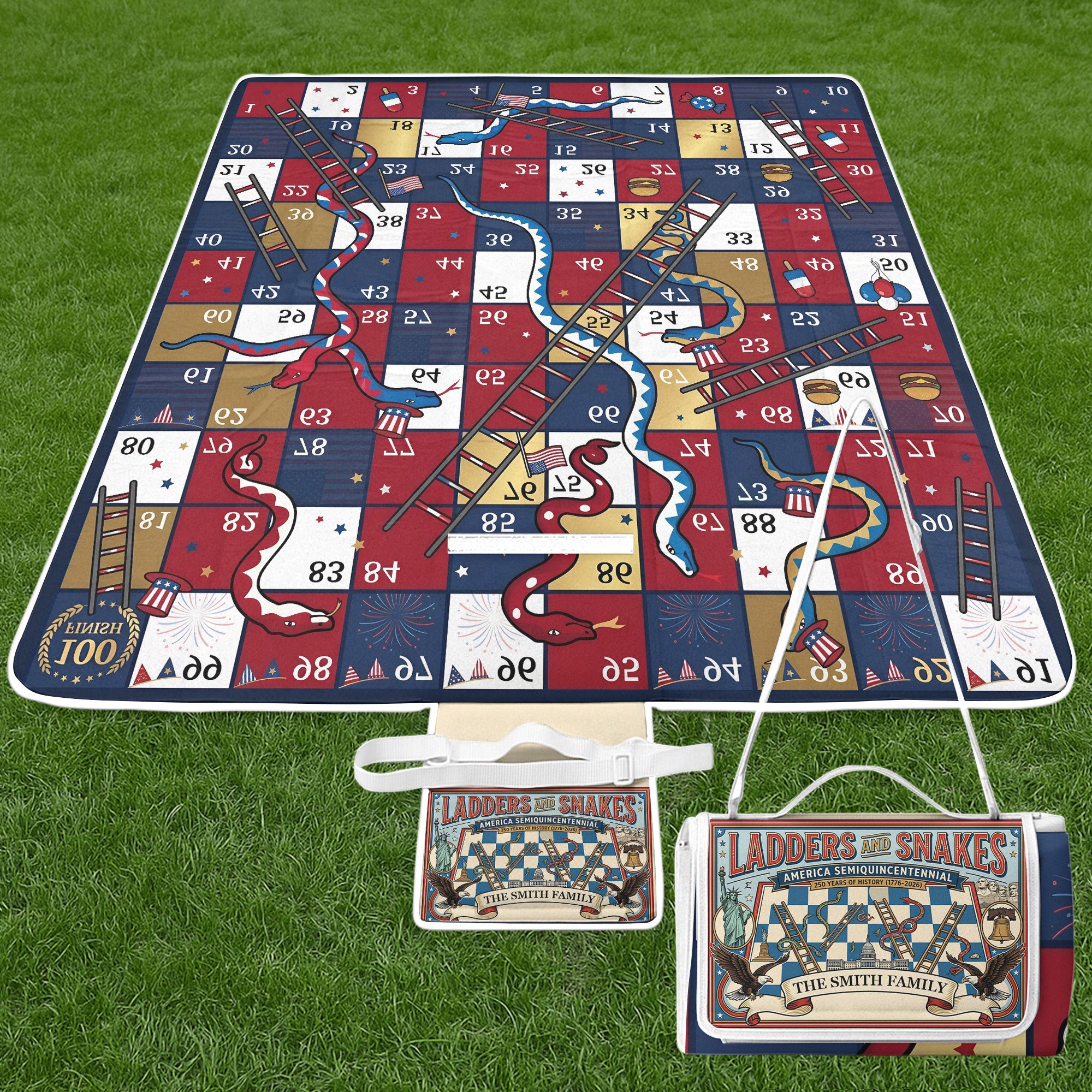 Usa_250Th_Anniversary_Games_For_Kids_Outdoor_Activities_Personalized_Picnic_Blanket_2