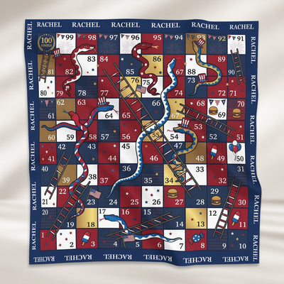USA 250th Anniversary Games For Kids - Personalized Scarf