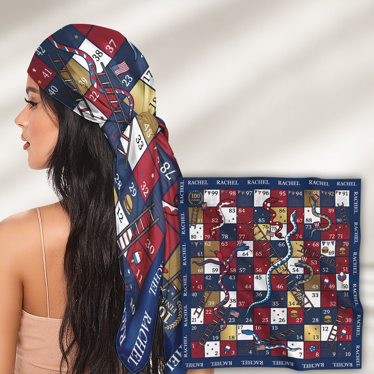 Usa-250Th-Anniversary-Games-For-Kids-Personalized-Scarf-3