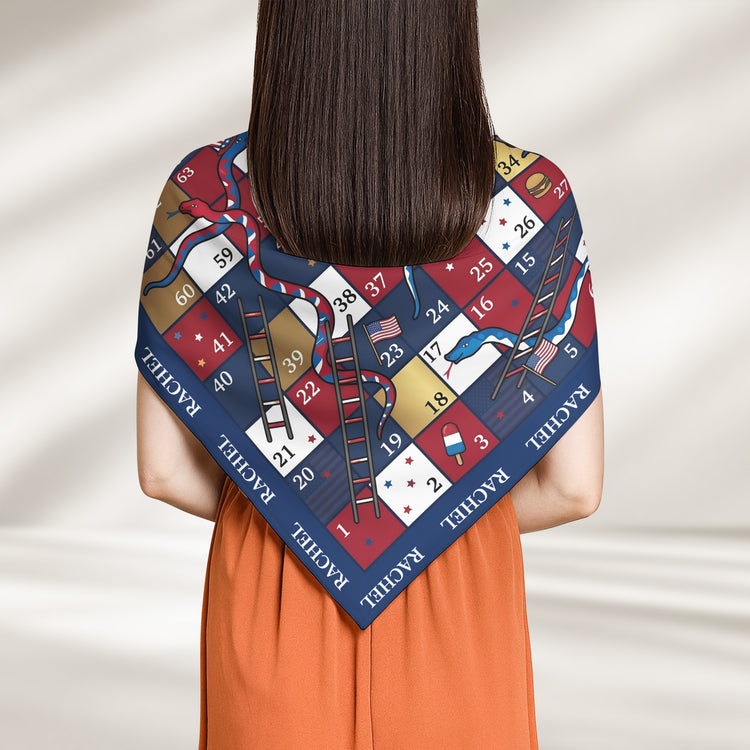 Usa-250Th-Anniversary-Games-For-Kids-Personalized-Scarf-6