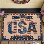 Usa-250Th-Birthday-Faux-Denim-Pattern-Personalized-Doormat-1