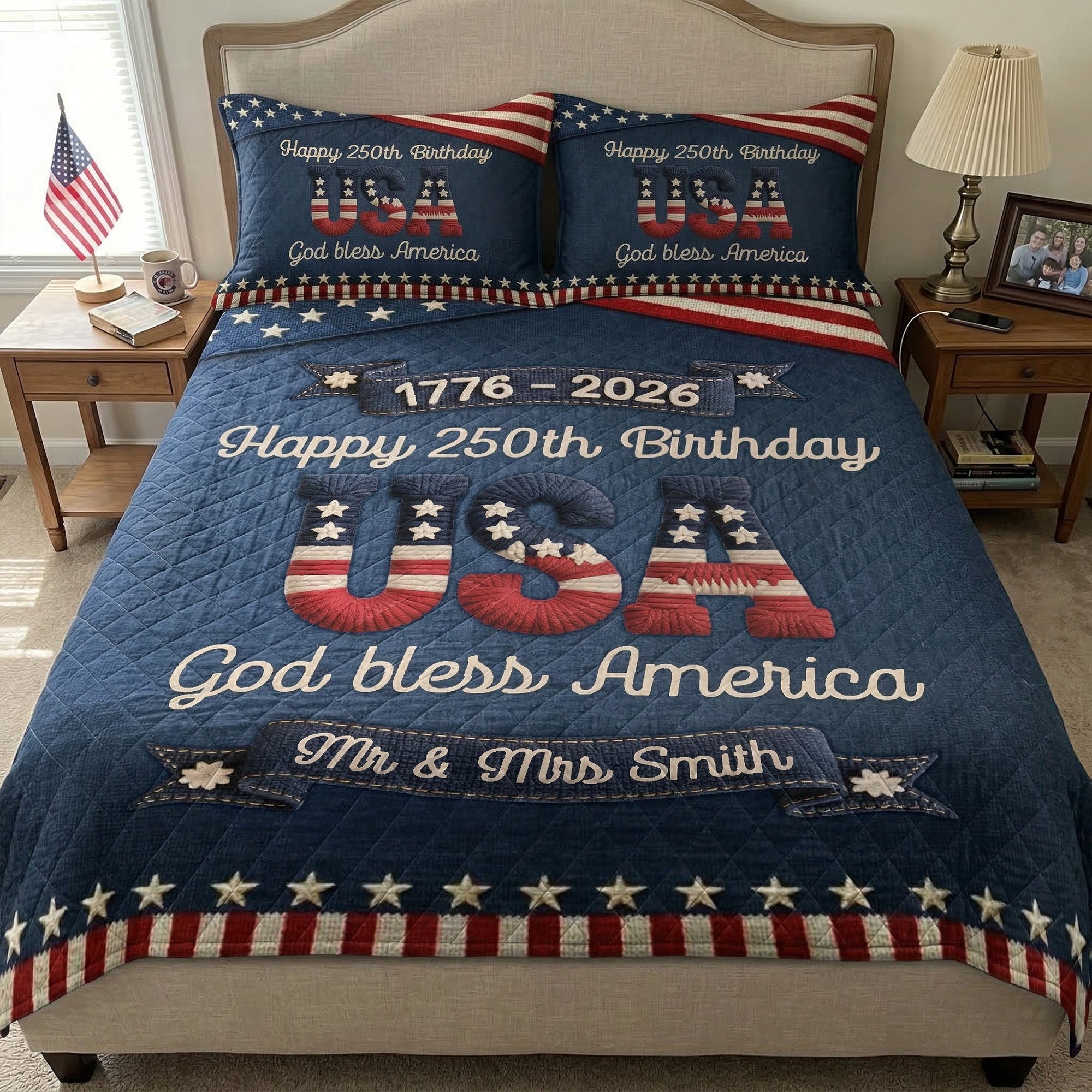 Usa-250Th-Birthday-Faux-Yarn-Pattern-Custom-Blanket-1