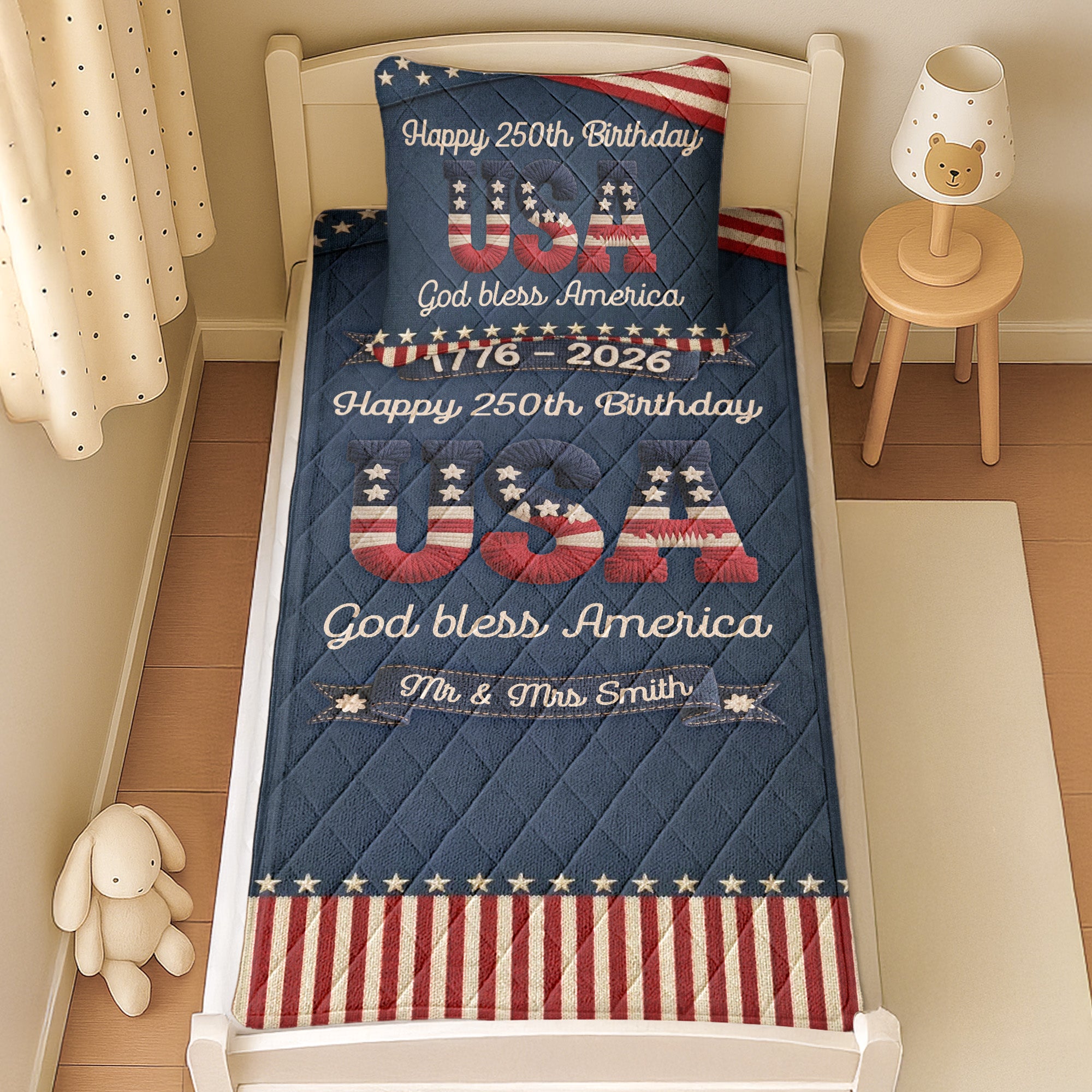 Usa-250Th-Birthday-Faux-Yarn-Pattern-Custom-Blanket-3