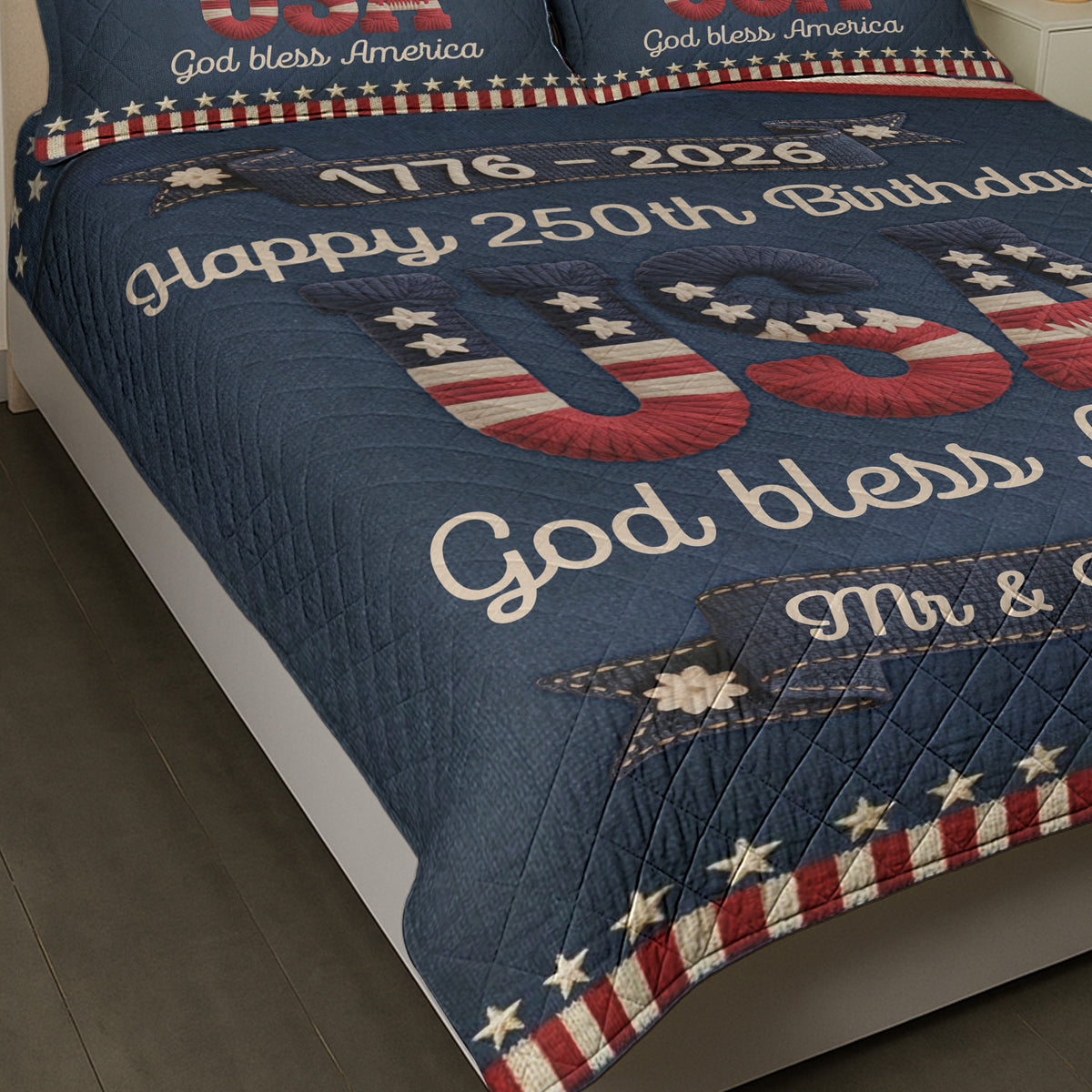 Usa-250Th-Birthday-Faux-Yarn-Pattern-Custom-Blanket-7