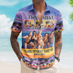 Vacation With Family - Personalized Photo Hawaiian Shirt