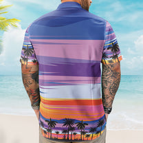 Vacation With Family - Personalized Photo Hawaiian Shirt