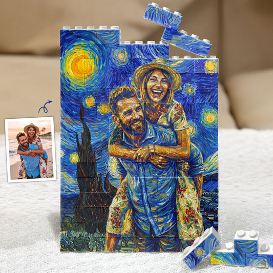 Van-Gogh-Art-Custom-Couple-Photo-Anniversary-Gifts-Version-3-Personalized-Building-Blocks-1