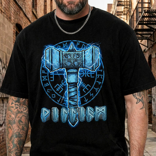 Viking Warriors, Name In Runes Viking - Personalized Shirt