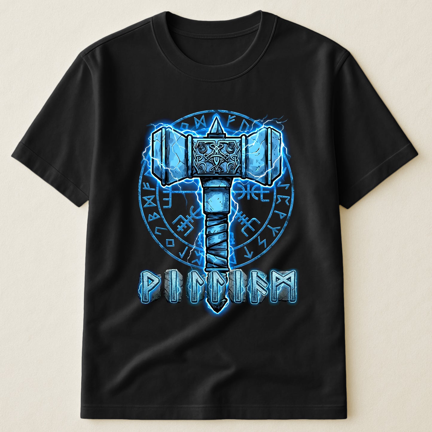 Viking Warriors, Name In Runes Viking - Personalized Shirt