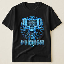 Viking Warriors, Name In Runes Viking - Personalized Shirt