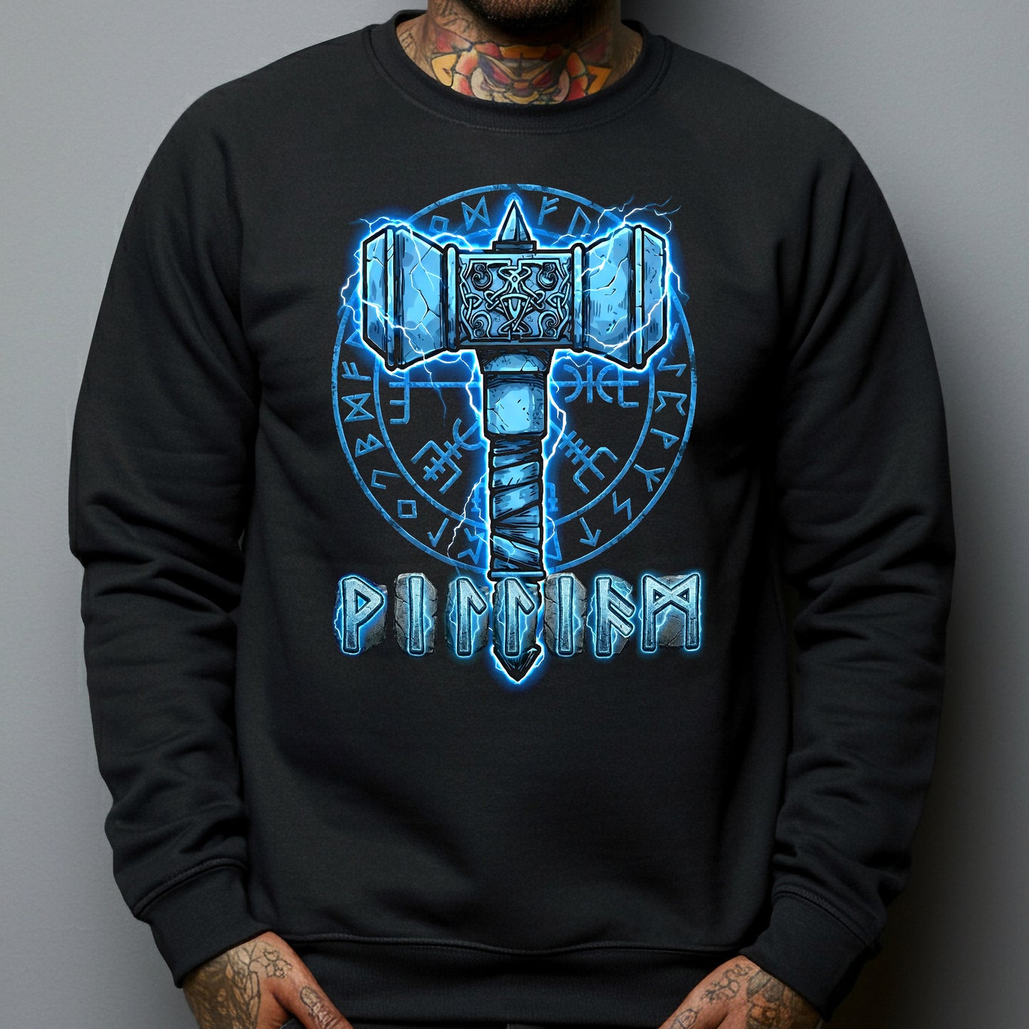 Viking Warriors, Name In Runes Viking - Personalized Shirt