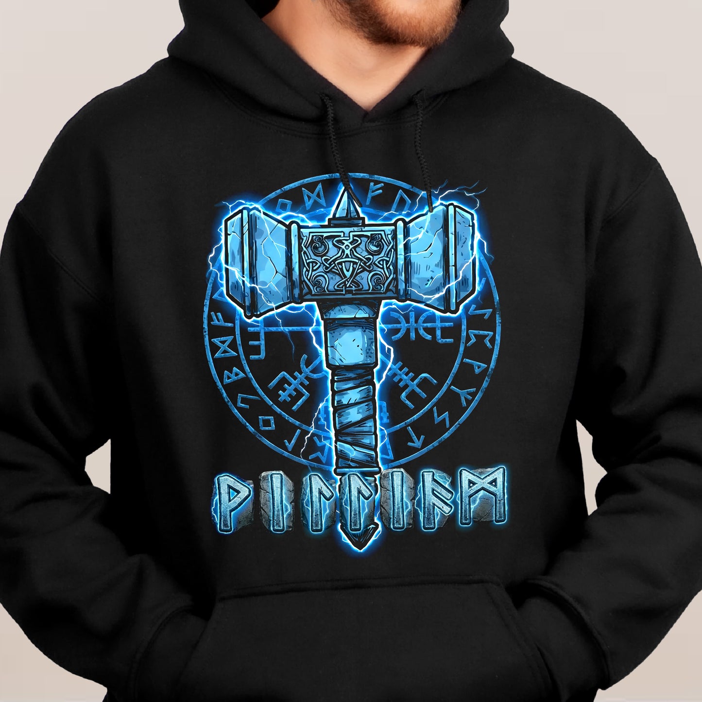 Viking Warriors, Name In Runes Viking - Personalized Shirt