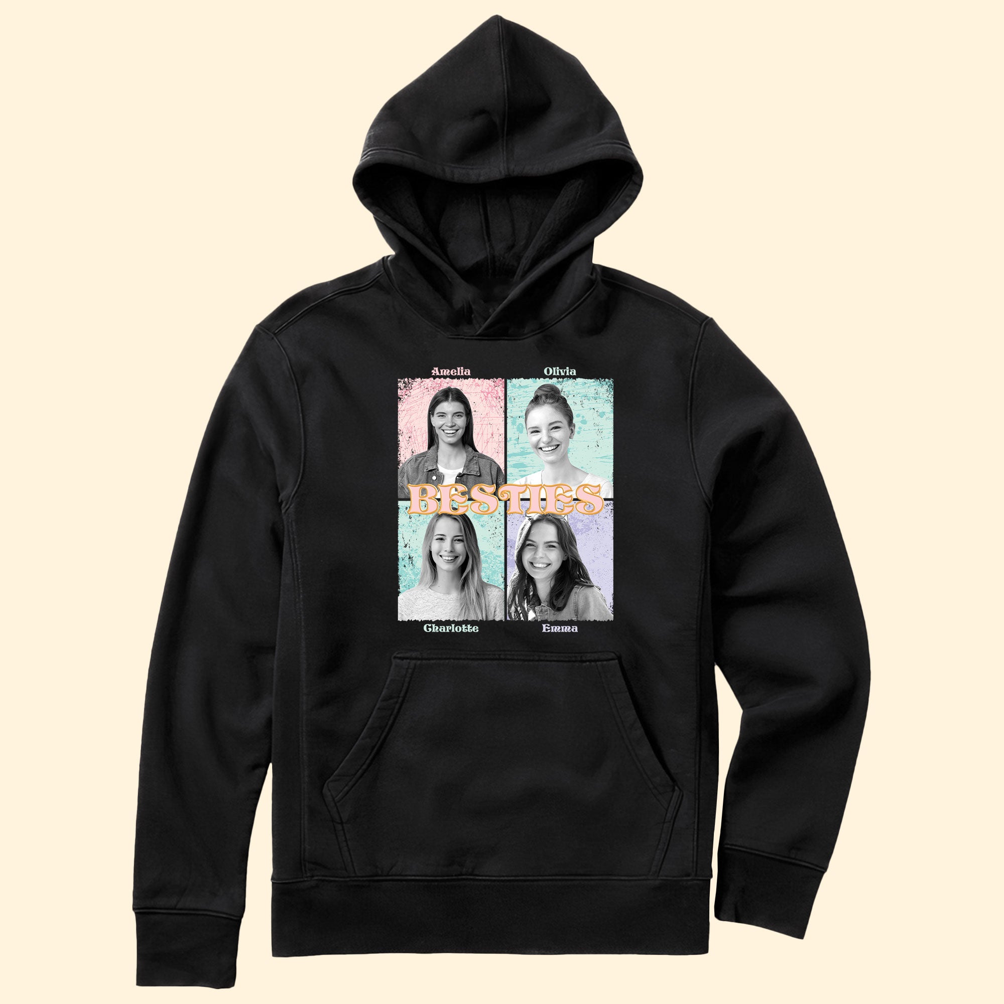 Vintage 90s Besties - Personalized Photo Shirt