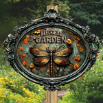 Vintage Garden 3D Print - Personalized Metal Sign
