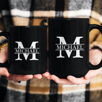 Vintage Monogram - Coworker Gifts - Personalized Mug