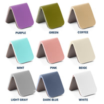 Vintage Monogram - Personalized Leather Magnetic Bookmark