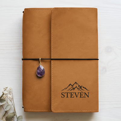 Vintage Monogram - Personalized Notebook Cover
