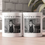 Vintage Photo And Year - Personalized Photo Mug