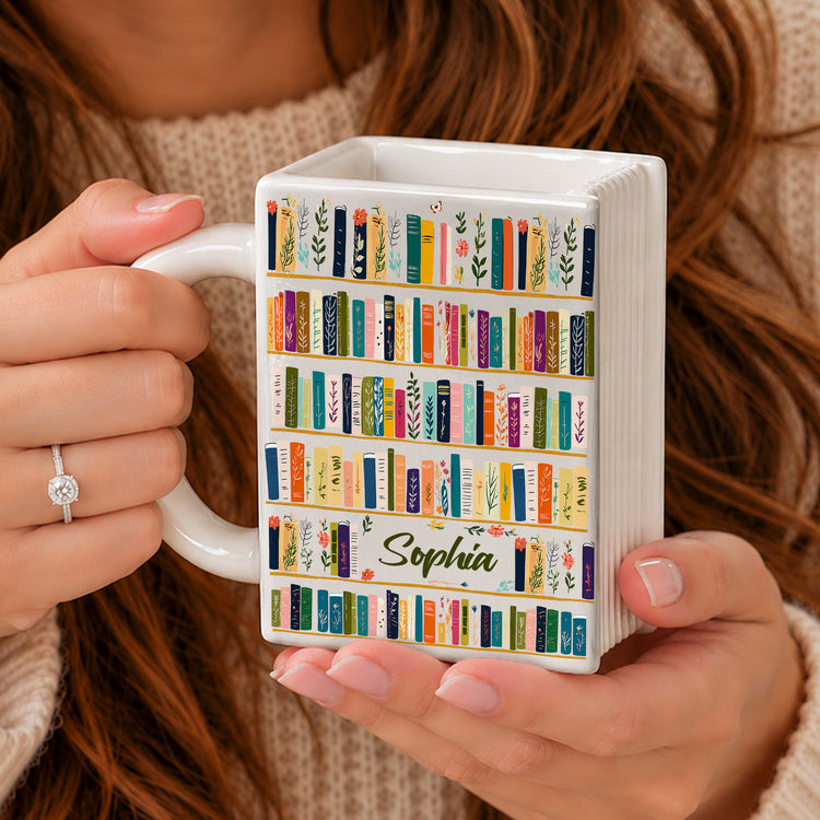 Vintage-Bookshelf-Library-Gift-For-Book-Lover-Personalized-Mug-3