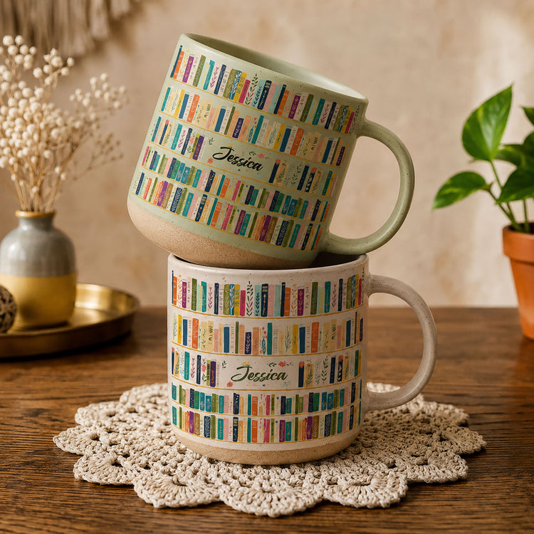 Vintage-Bookshelf-Library--Personalized-Mug-1