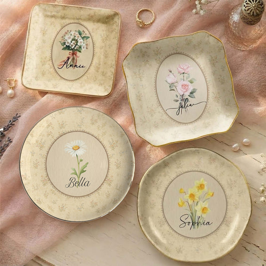 Vintage-Custom-Birth-Flower-Personalized-Jewelry-Dish-(1) 1