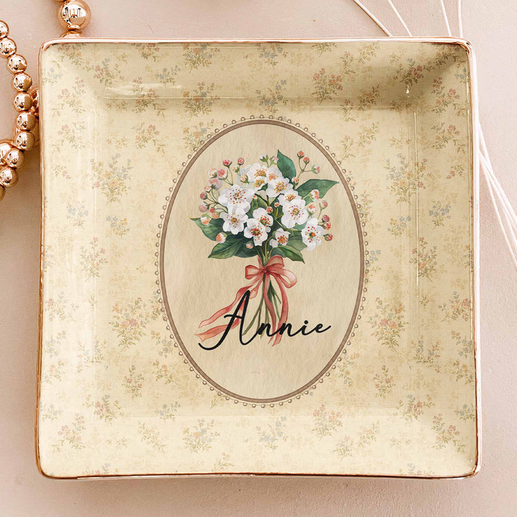 Vintage-Custom-Birth-Flower-Personalized-Jewelry-Dish-(2) 1
