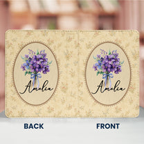 Vintage-Custom-Birth-Flower-Personalized-Kindle-Case-2
