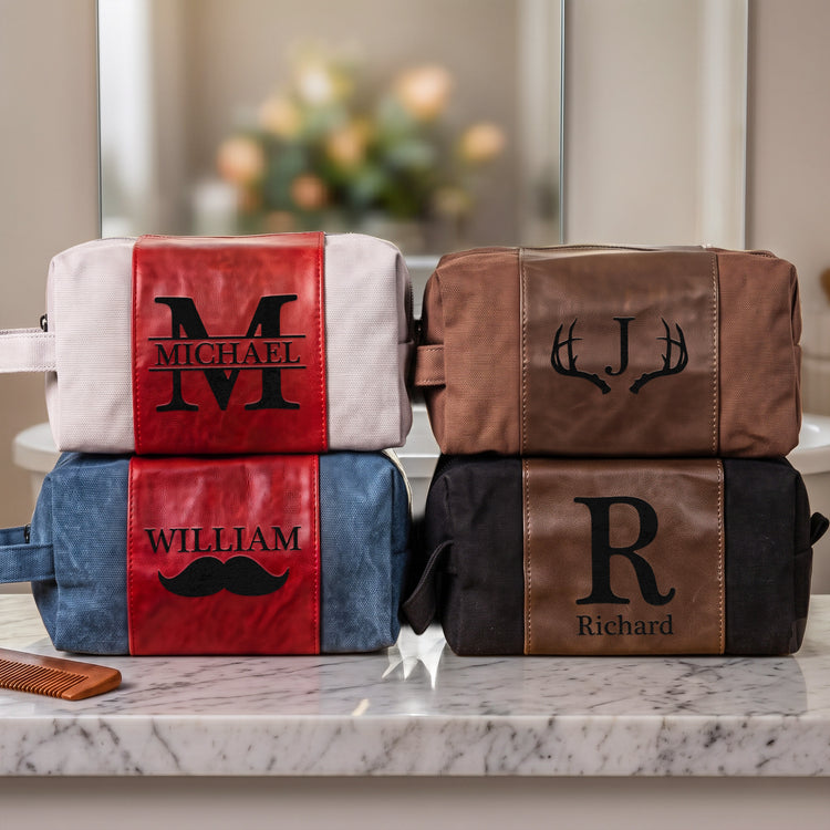 Vintage-Monogram,-Custom-Name-Personalized-Toiletry-Bag-1