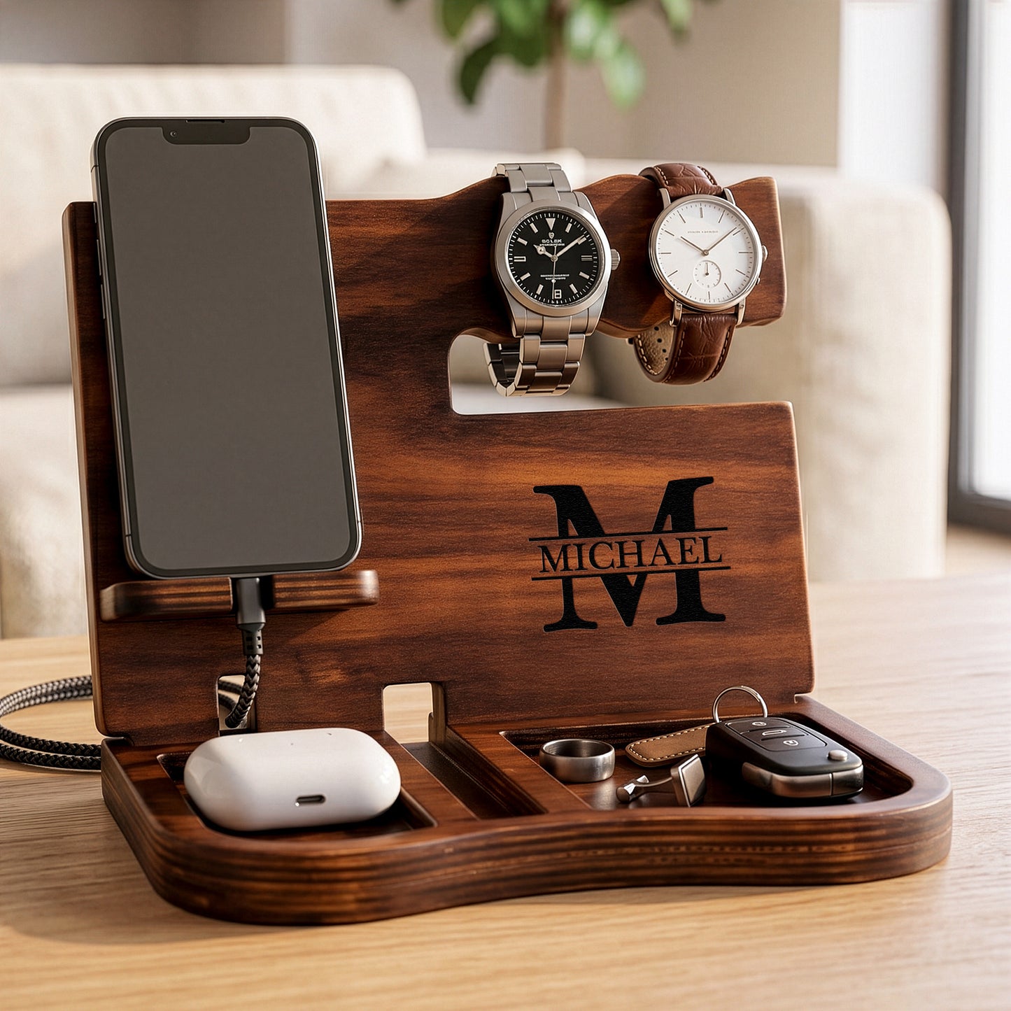 Vintage-Monogram-Personalized-Desk-Organizer-1