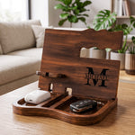 Vintage-Monogram-Personalized-Desk-Organizer-4