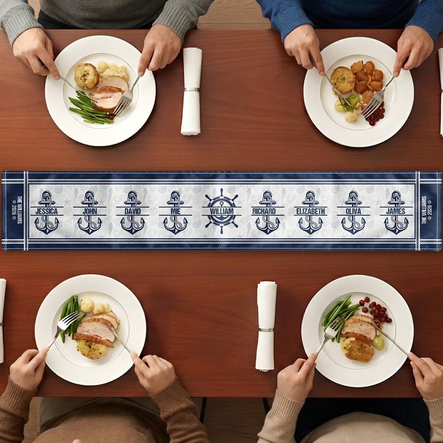 Vintage_Nautical_Archor_Personalized_Table_Runner_2
