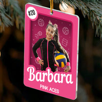 Volleyball Lover Toy Box - Personalized Acrylic Photo Ornament