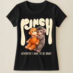 Team Punch Ultimately I Have To Be Brave - Punch Monkey Lovers, Animal Support, Peace Lovers - Shirt