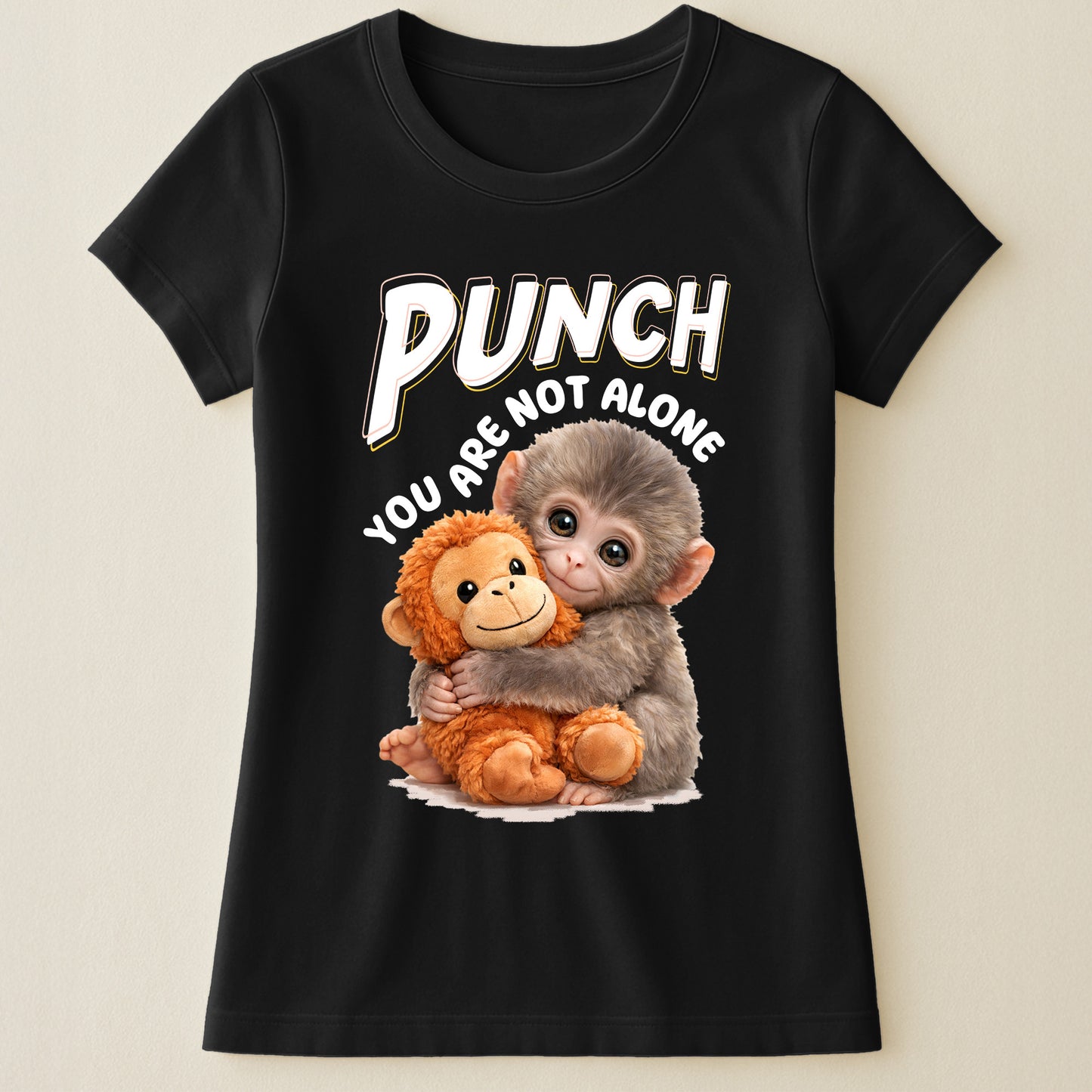 Punch You Are Not Alone - Team Punch, Punch Support, Animal Lovers - Shirt