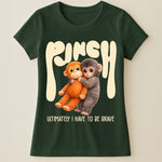 Team Punch Ultimately I Have To Be Brave - Punch Monkey Lovers, Animal Support, Peace Lovers - Shirt