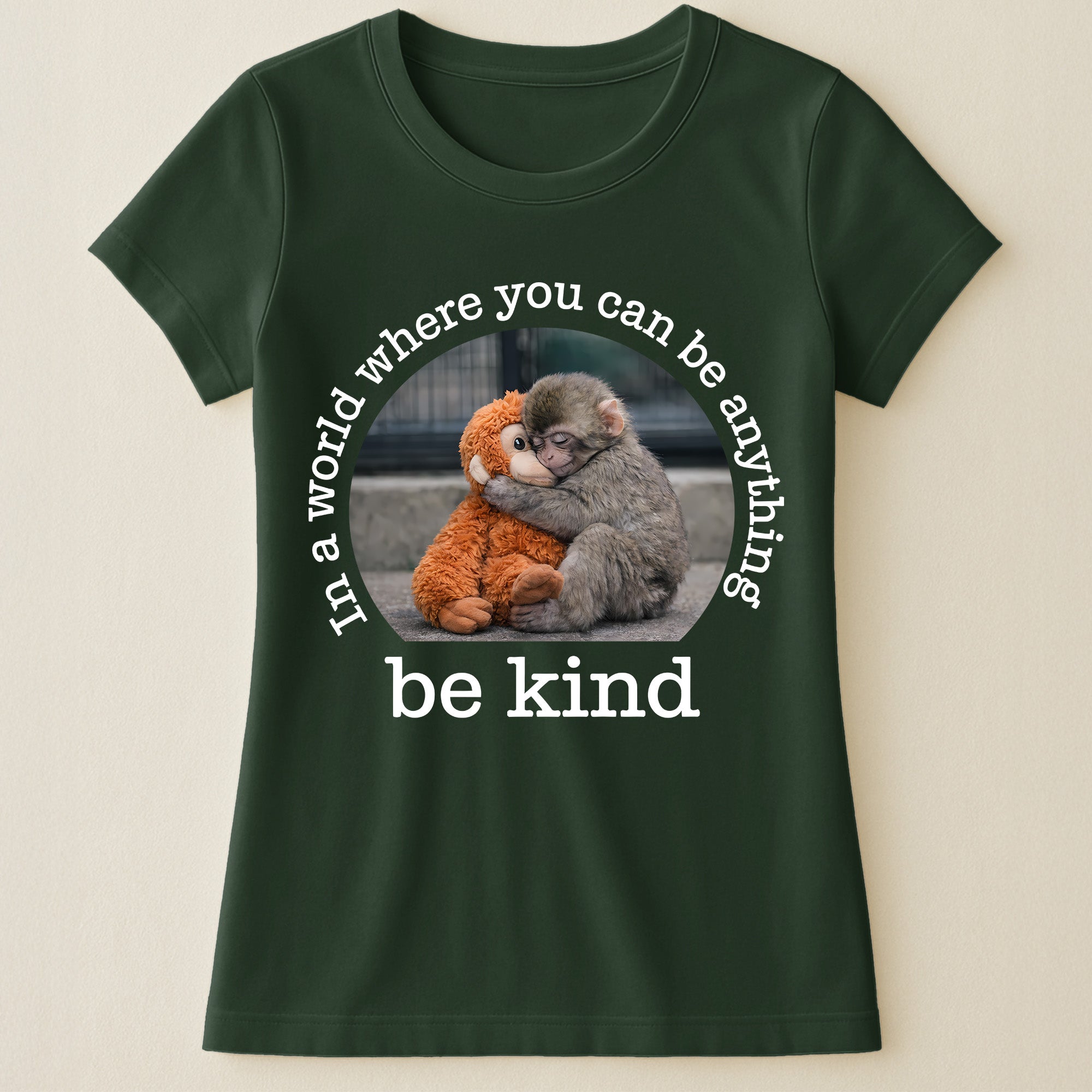 Baby Punch Monkey - Be Kind, Punch The Abandoned Baby Monkey Gift For Animal Lover - Shirt