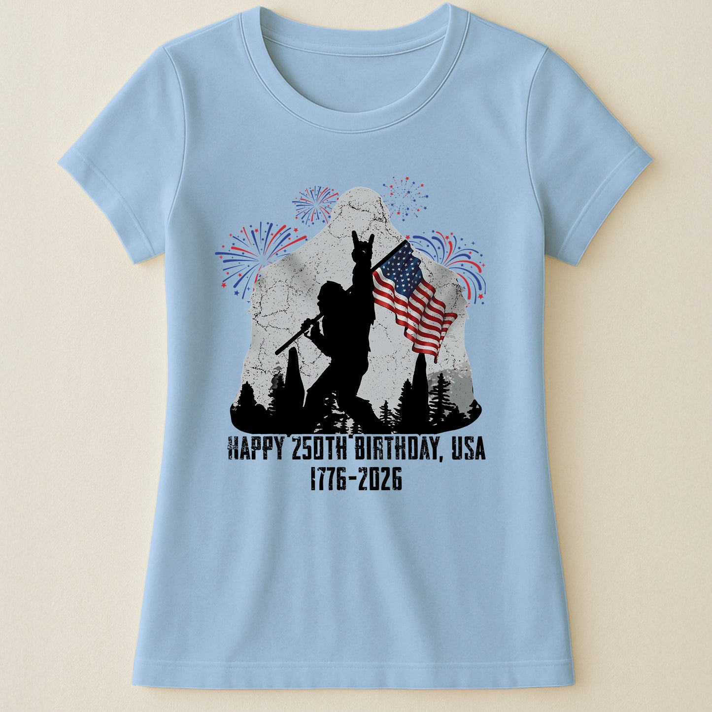 Happy 250th Birthday, USA Bigfoot - Shirt