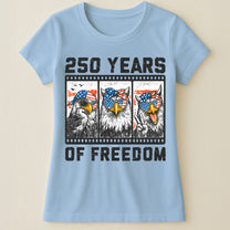 Funny Eagel 250 Years Happy -  Shirt