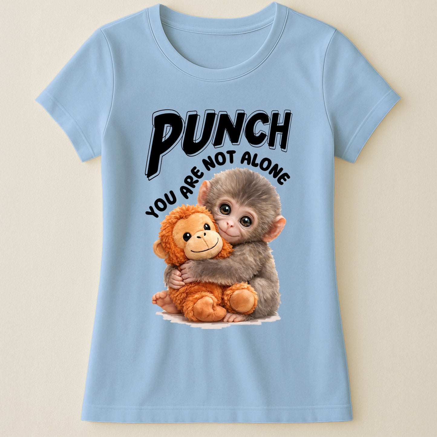 Punch You Are Not Alone - Team Punch, Punch Support, Animal Lovers - Shirt
