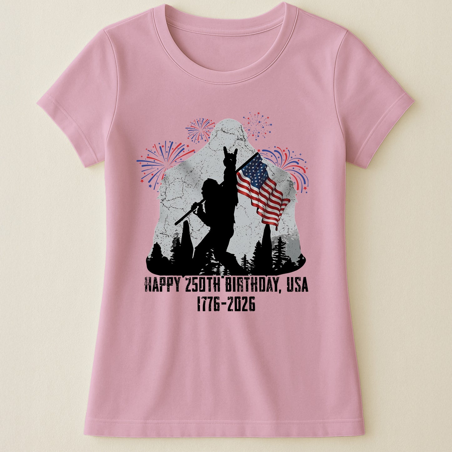 Happy 250th Birthday, USA Bigfoot - Shirt