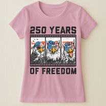 Funny Eagel 250 Years Happy -  Shirt